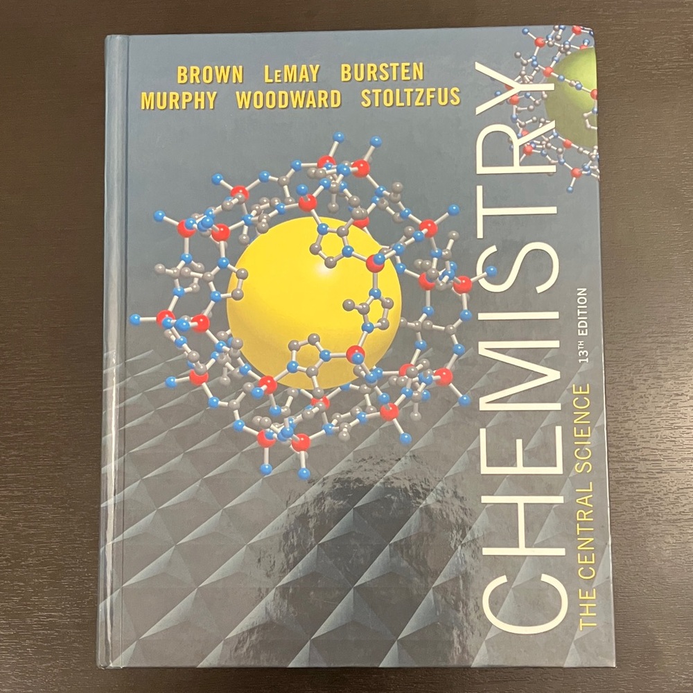 Chemistry: The Central Science 13th Edition - Hardcover (Used-Like New)